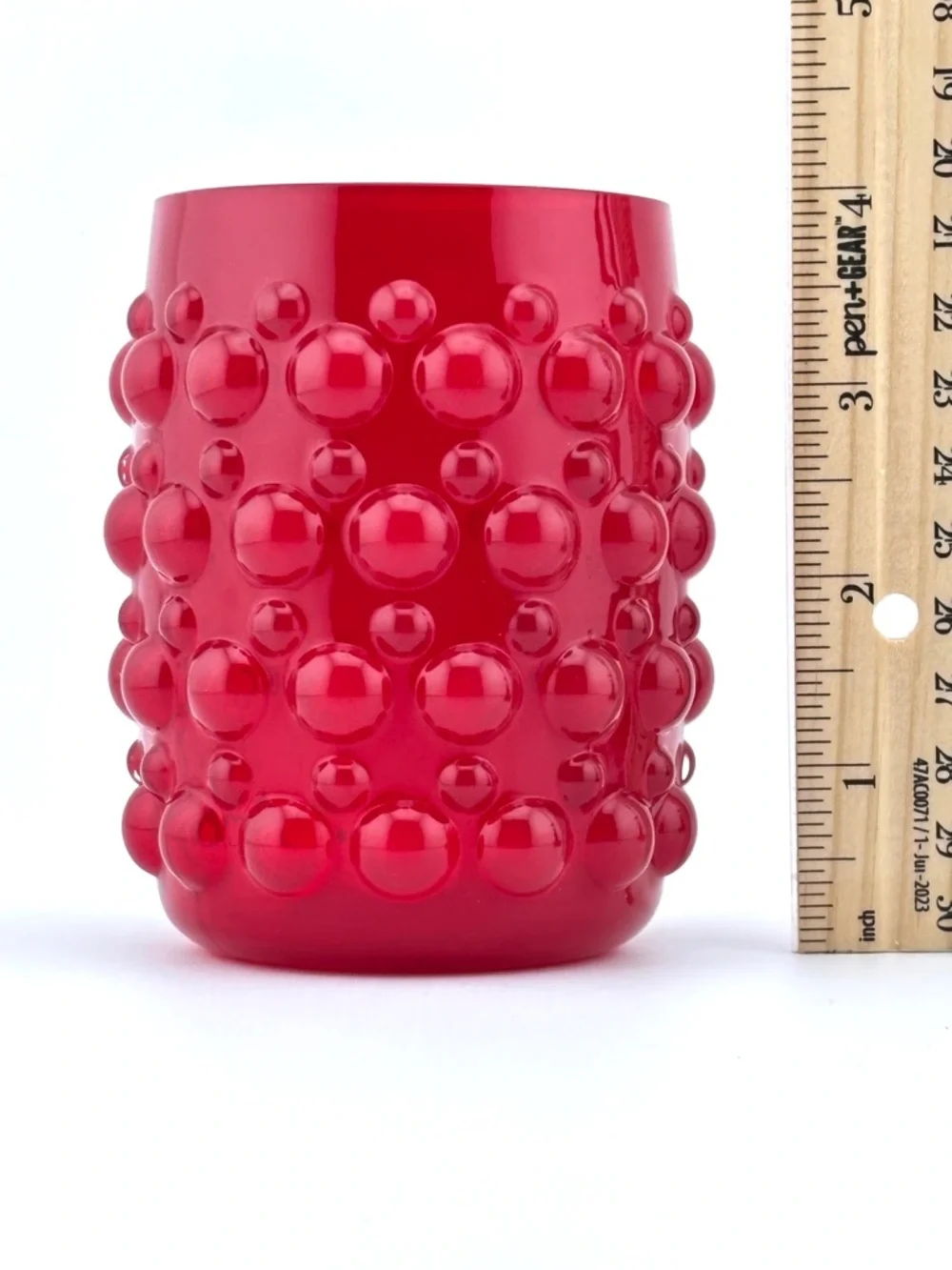 Set Of 2 Ethan Allen Disney Hobnail Votive Candle Holders